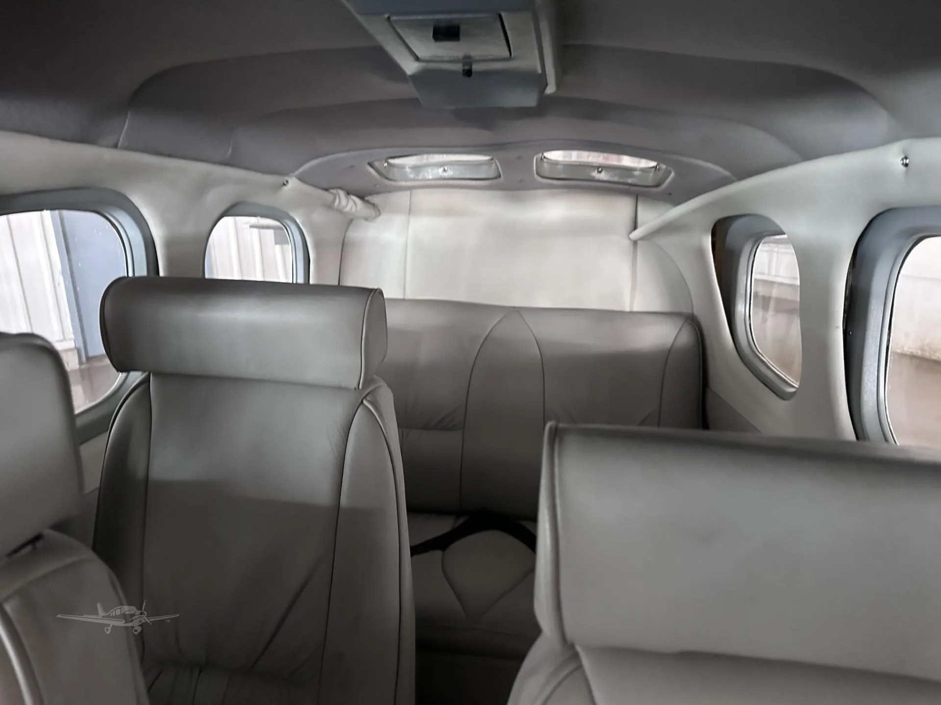 Cabin interior of a 1979 CESSNA P210N.