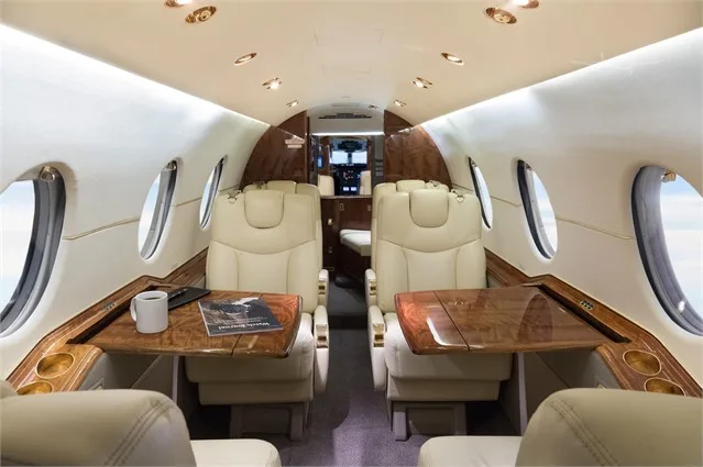 Cabin interior of a 2004 Hawker #.