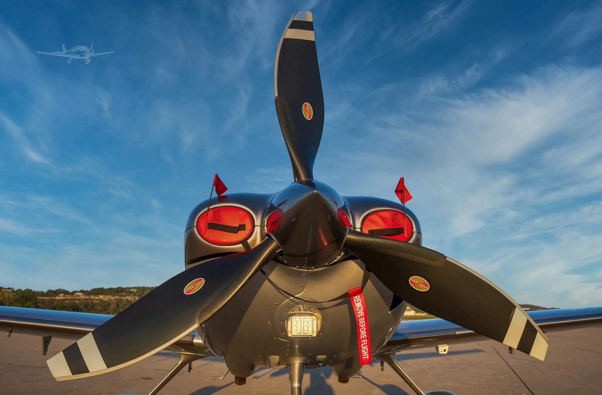 Marketing image of a 2020 CIRRUS SR22-G6 TURBO.