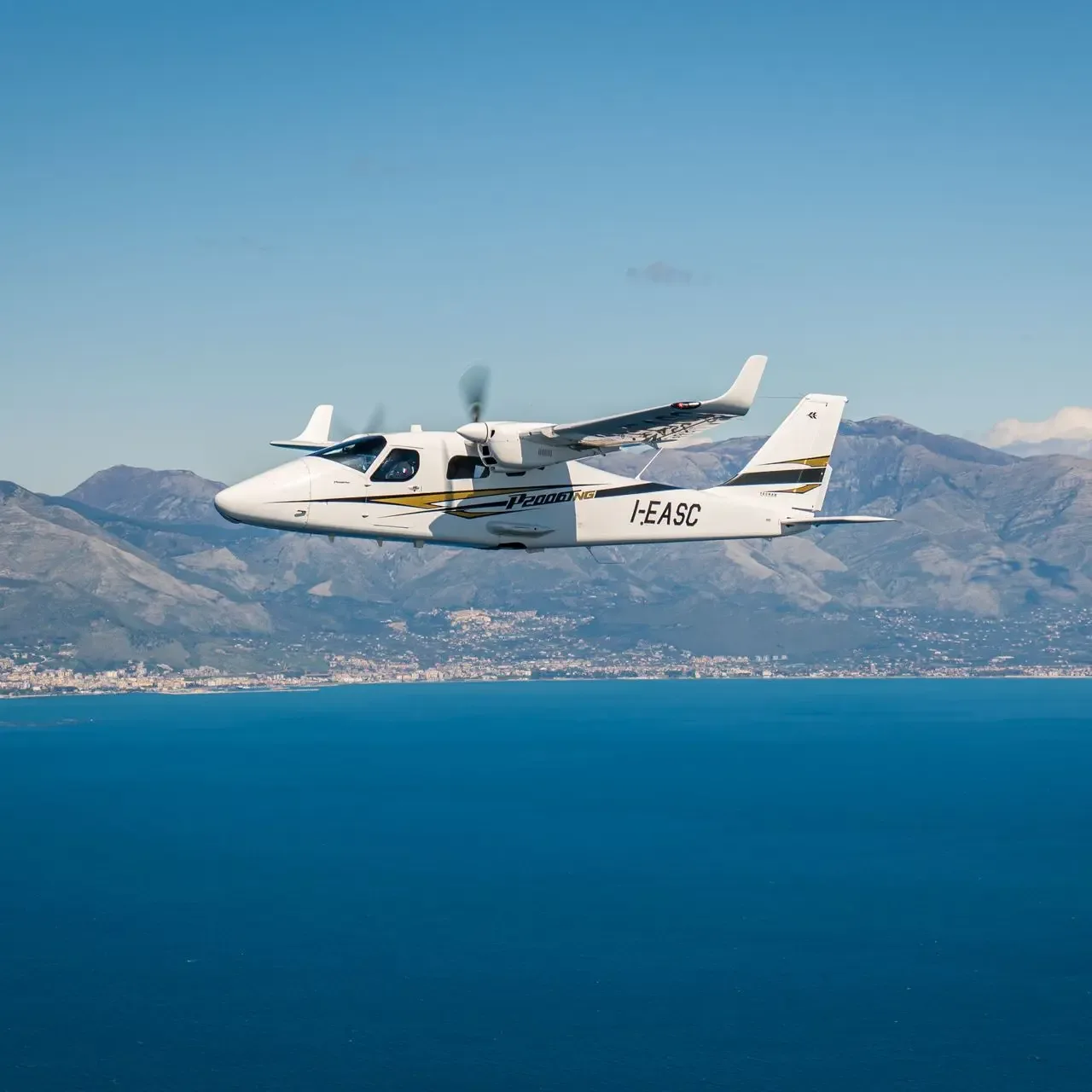 Marketing image of a 2027 Tecnam P2006T NG.