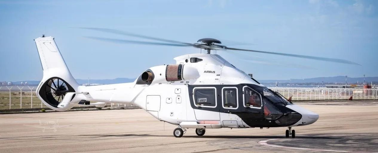 Exterior view of a 2027 AIRBUS H160.