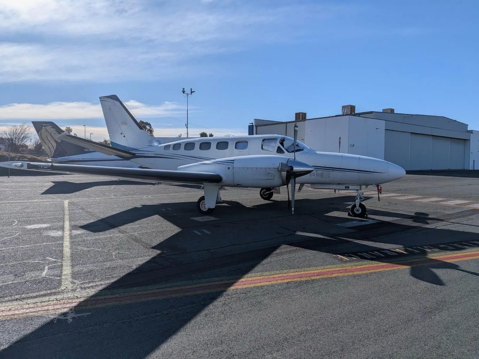 Exterior view of a 1983 CESSNA CONQUEST II.