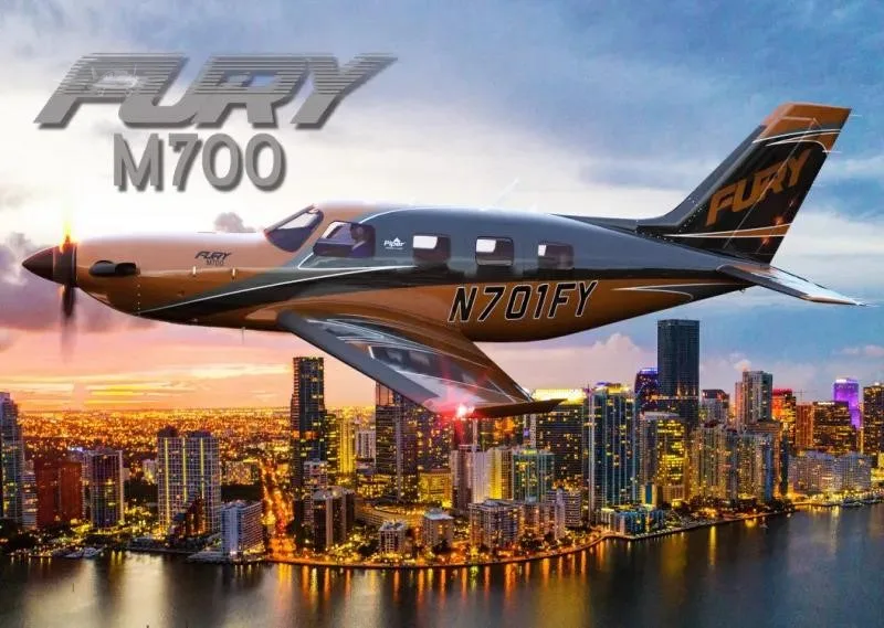 Marketing image of a 2026 PIPER M700.