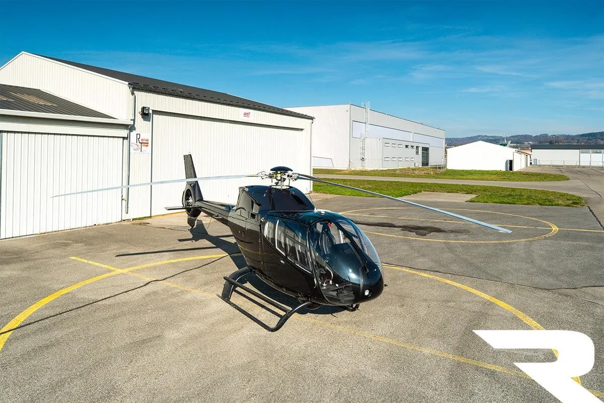 Exterior view of a 2000 EUROCOPTER EC120B.