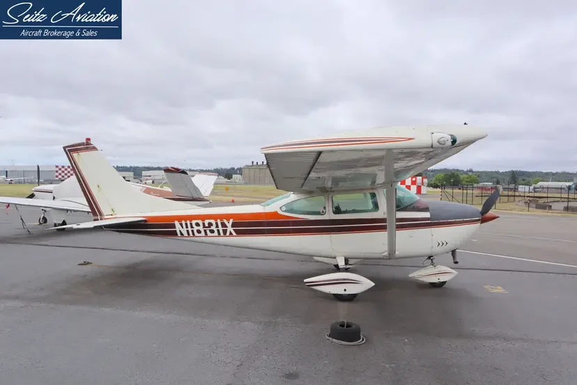Exterior view of a 1956 Cessna 172 Skyhawk.