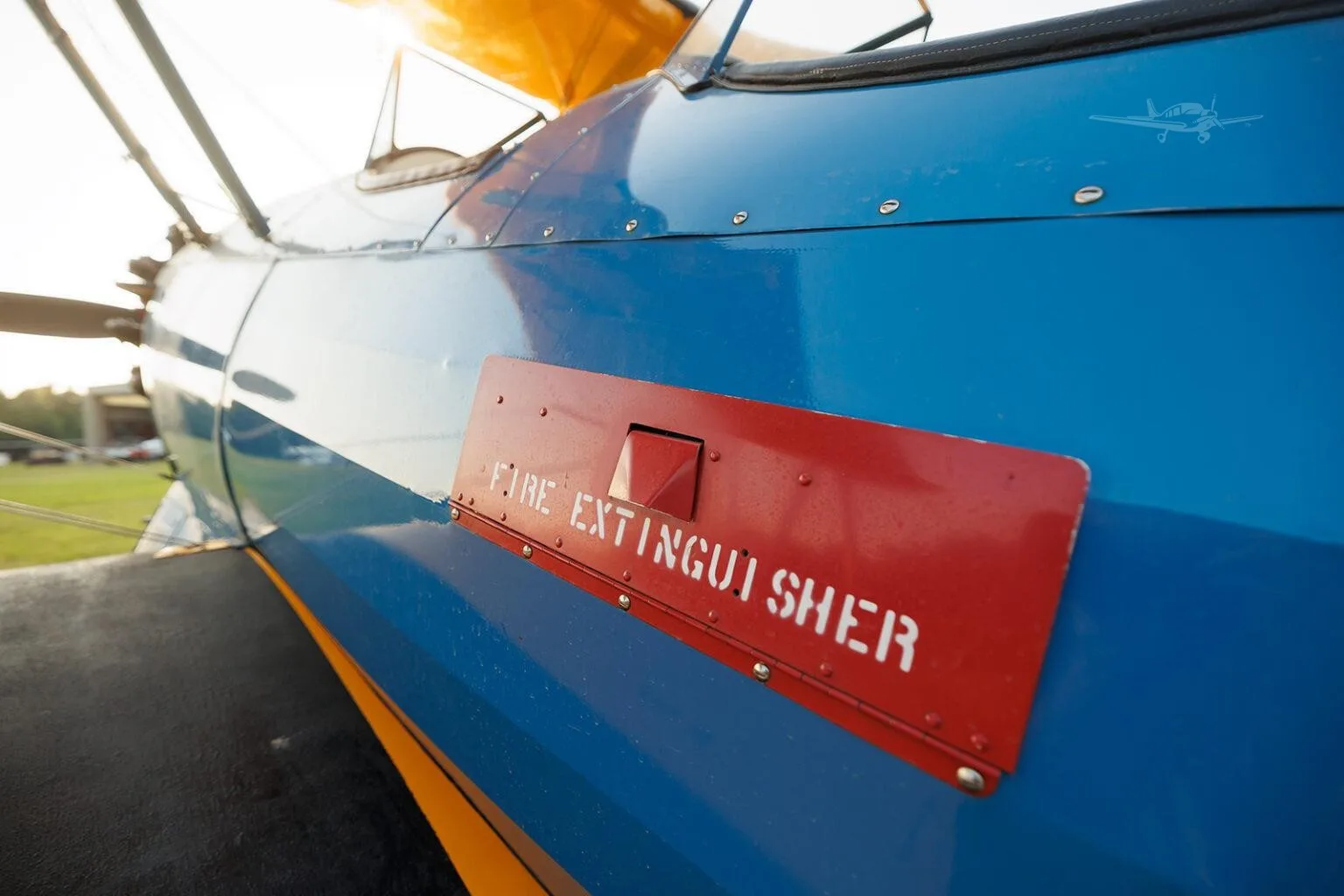 Engine detail of a 1943 BOEING/STEARMAN PT-17 KAYDET.