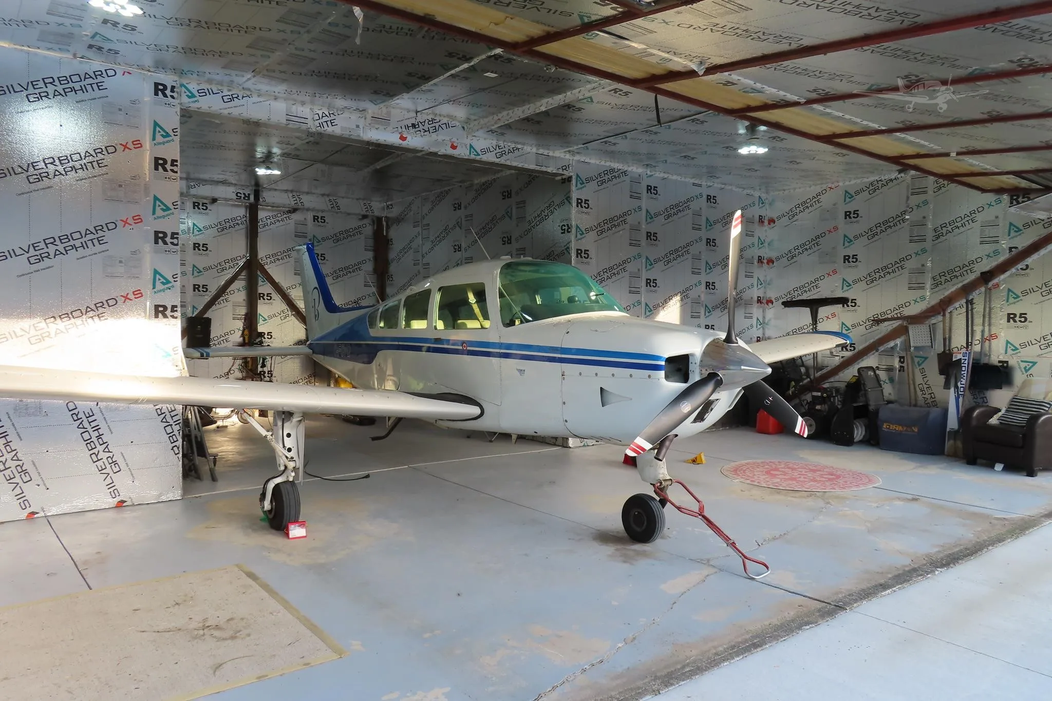 Exterior view of a 1970 BEECHCRAFT A24R SIERRA, C-FCYQ.
