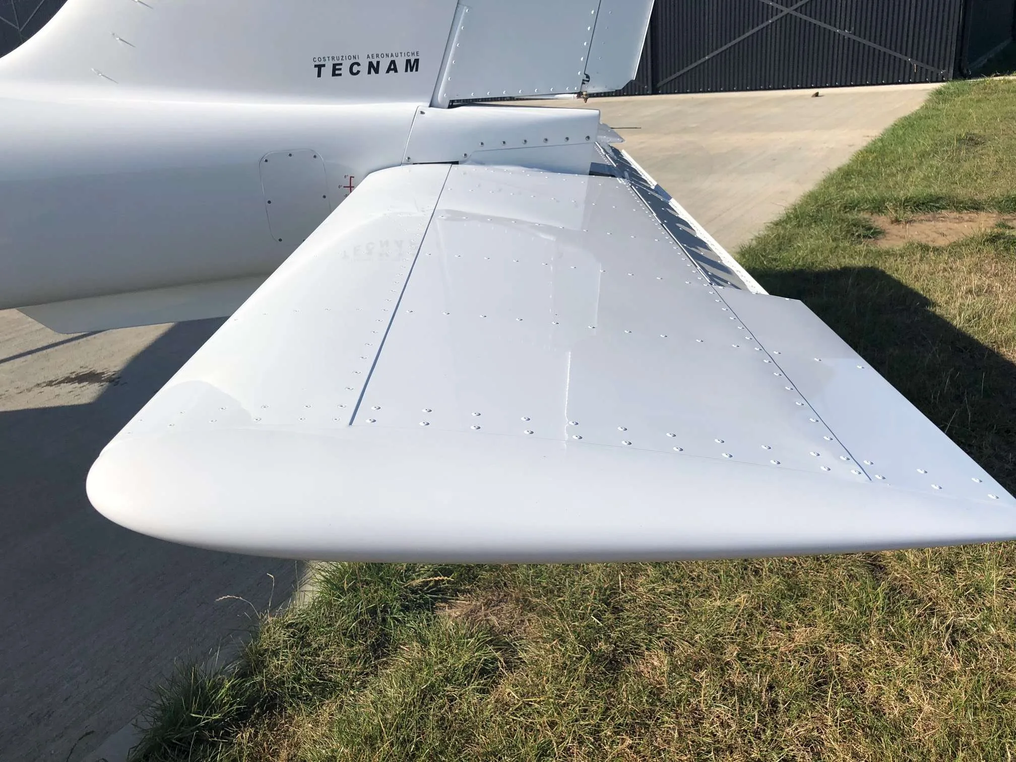 Exterior view of a 2017 Tecnam P2010.