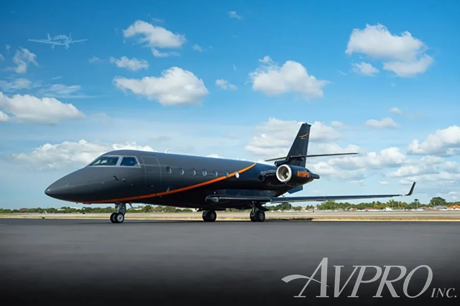 Exterior view of a 2000 GULFSTREAM G200, N119PS.