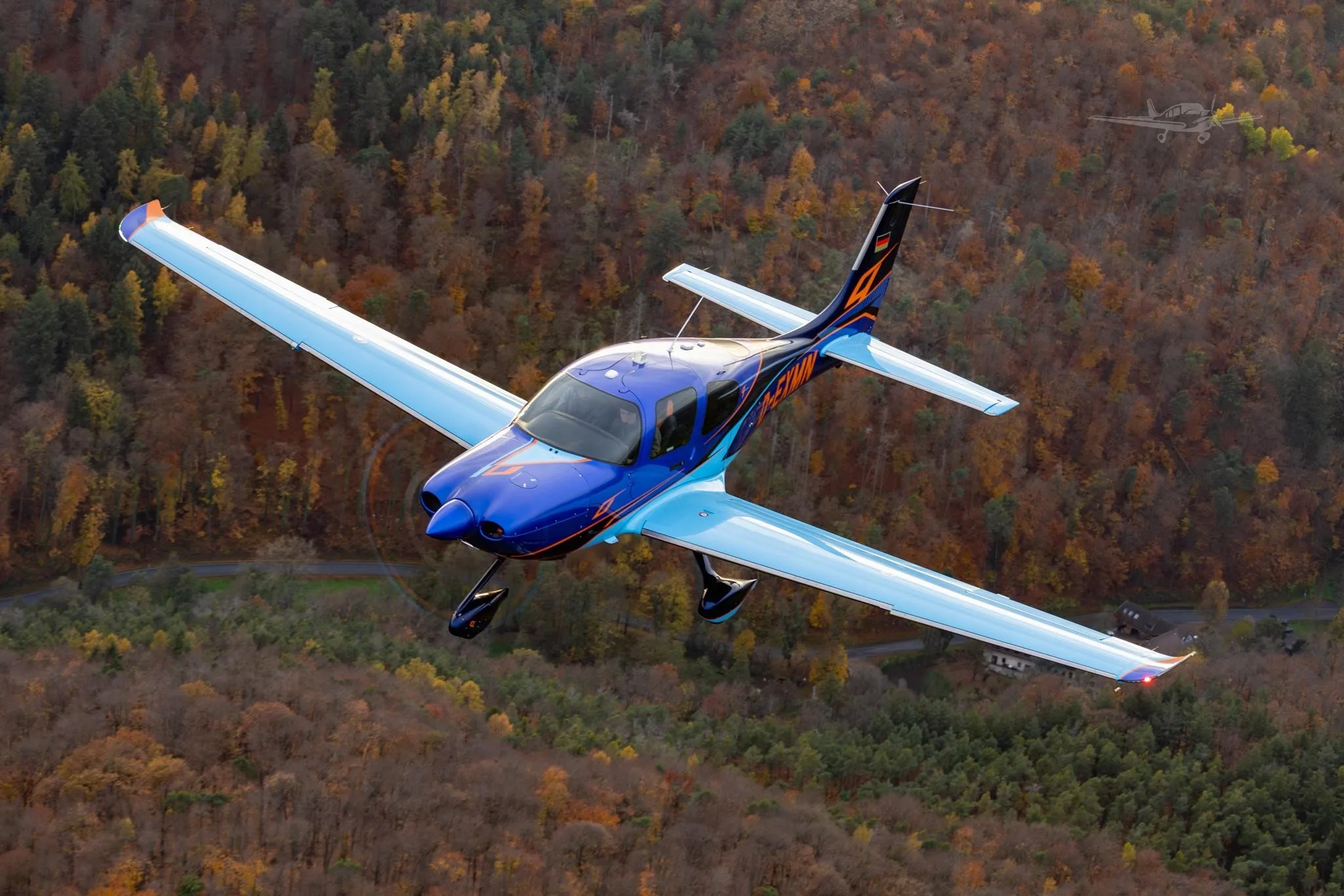 Marketing image of a 2023 CIRRUS SR22-G6 TURBO.