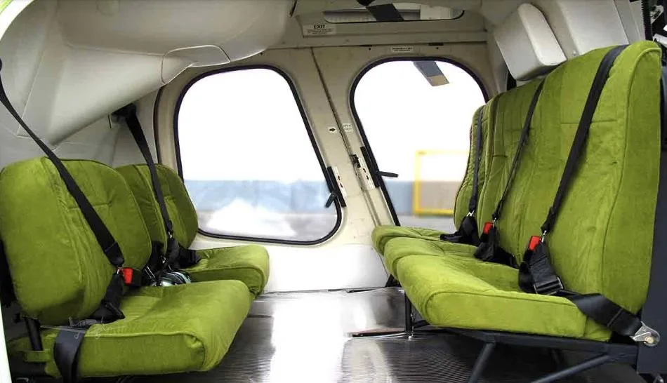 Cabin interior of a 2012 MD HELICOPTERS 600N.