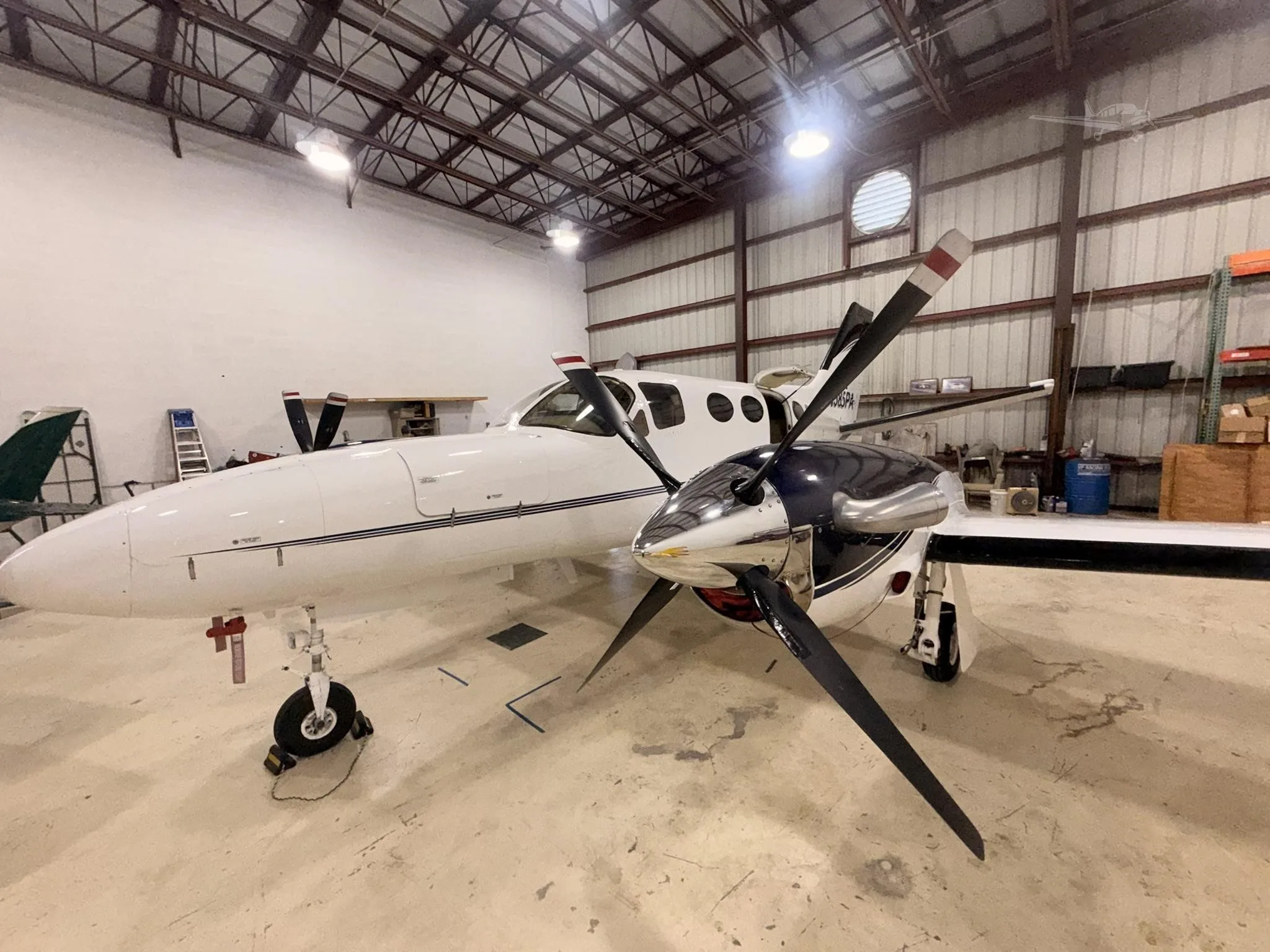 Exterior view of a 1981 CESSNA CONQUEST I, N585PA.