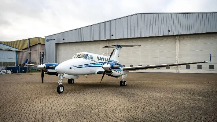 Marketing image of a 2022 Beech King Air 260.