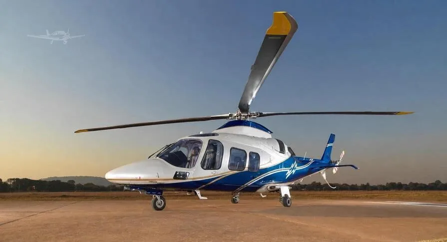 Marketing image of a 2009 AGUSTA A109SP.