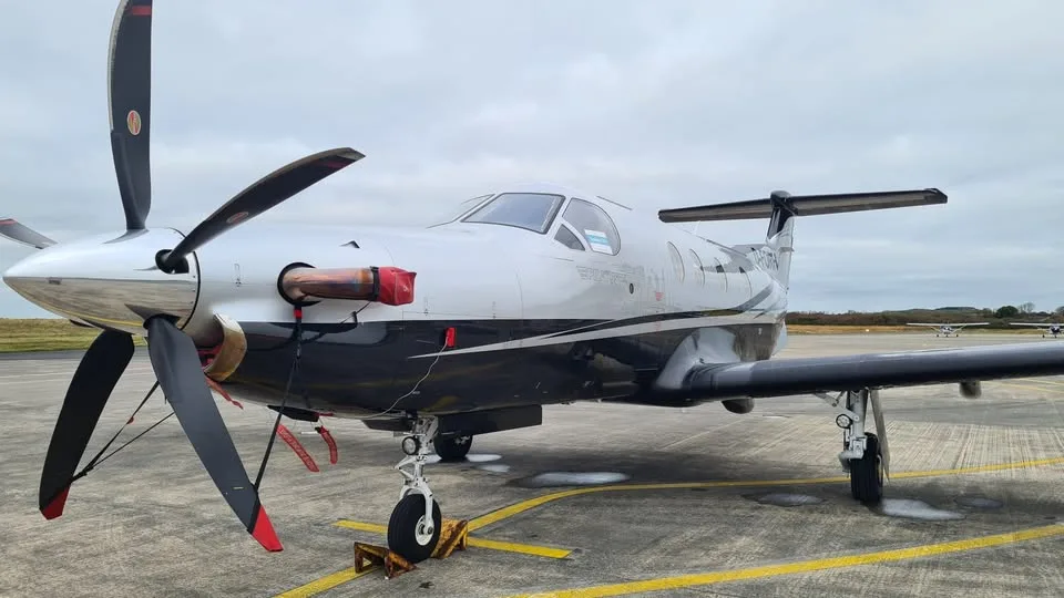 Exterior view of a 2019 Pilatus.