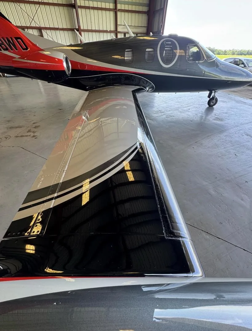 Exterior view of a 2008 ECLIPSE 500, N518WD.