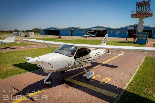 Marketing image of a 2018 Tecnam P2008.