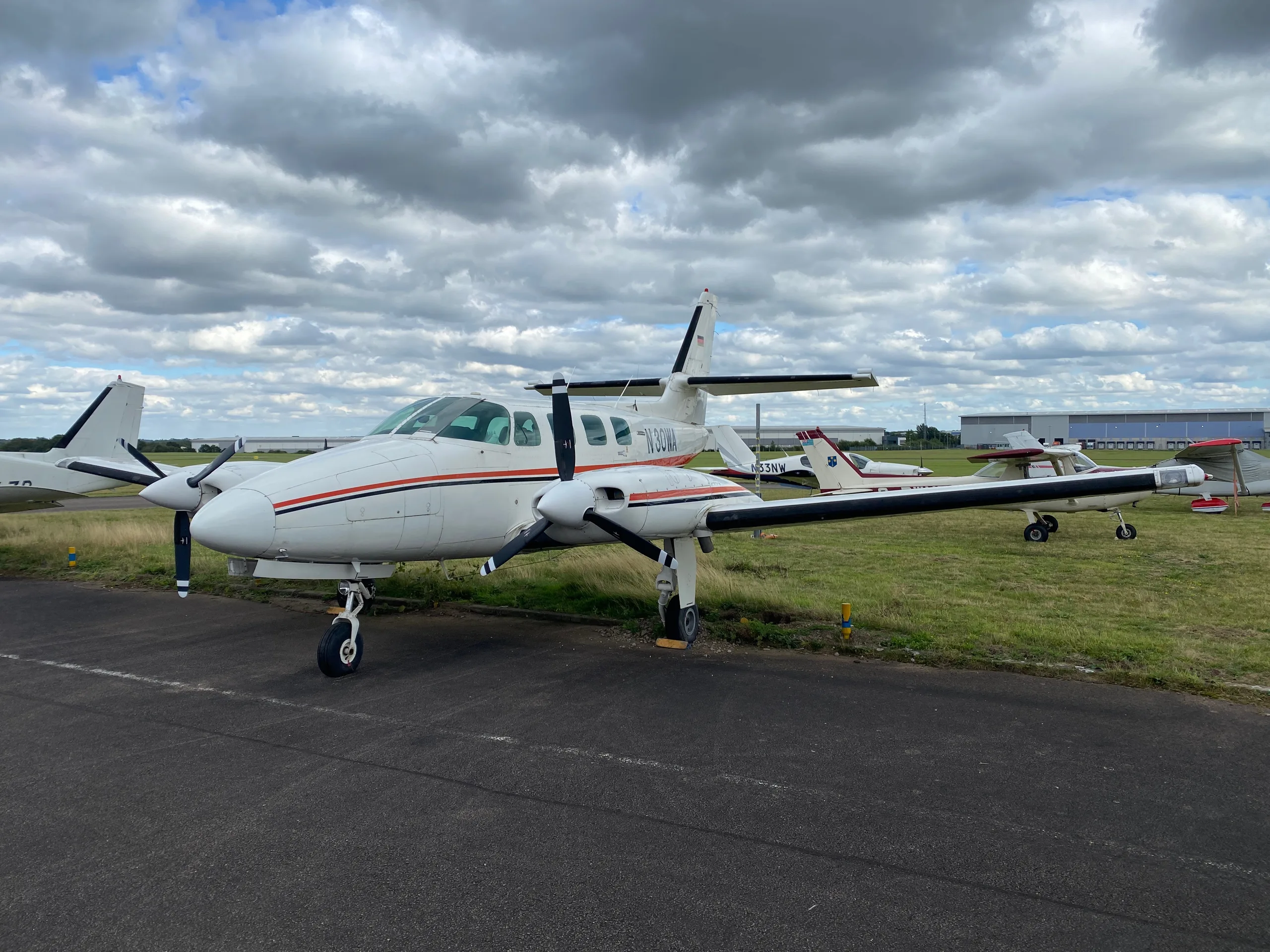 Exterior view of a 1981 Cessna 172P.