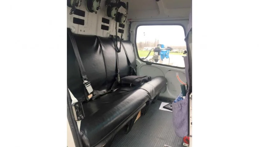 Cabin interior of a 2009 Eurocopter AS350B2 4756.