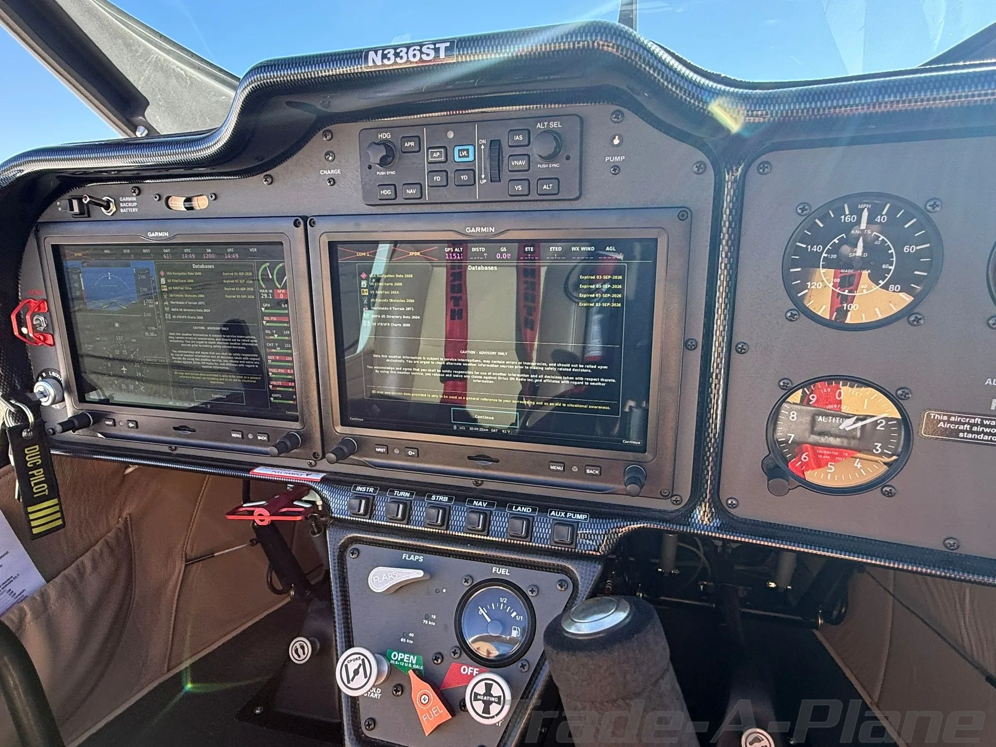 Avionics suite of a 2018 TL SPORT AIRCRAFT TL-2000 STING S4.