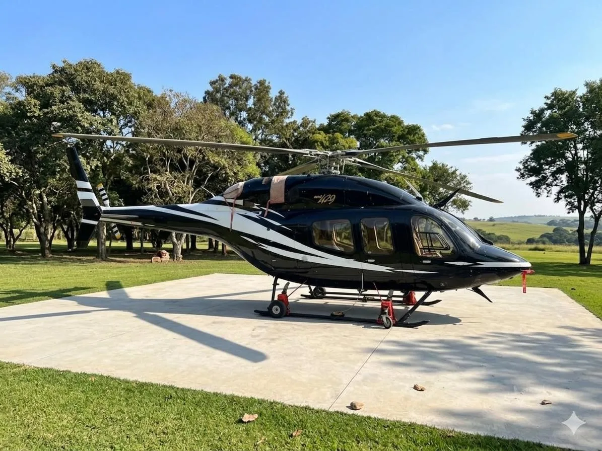 Exterior view of a 2017 BELL 429.