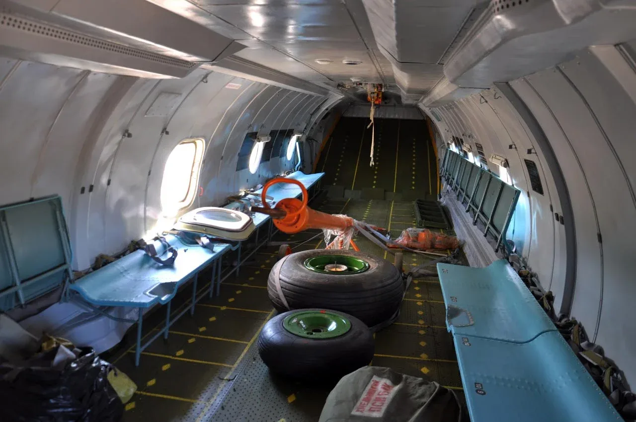 Cabin interior of a 1992 Antonov.