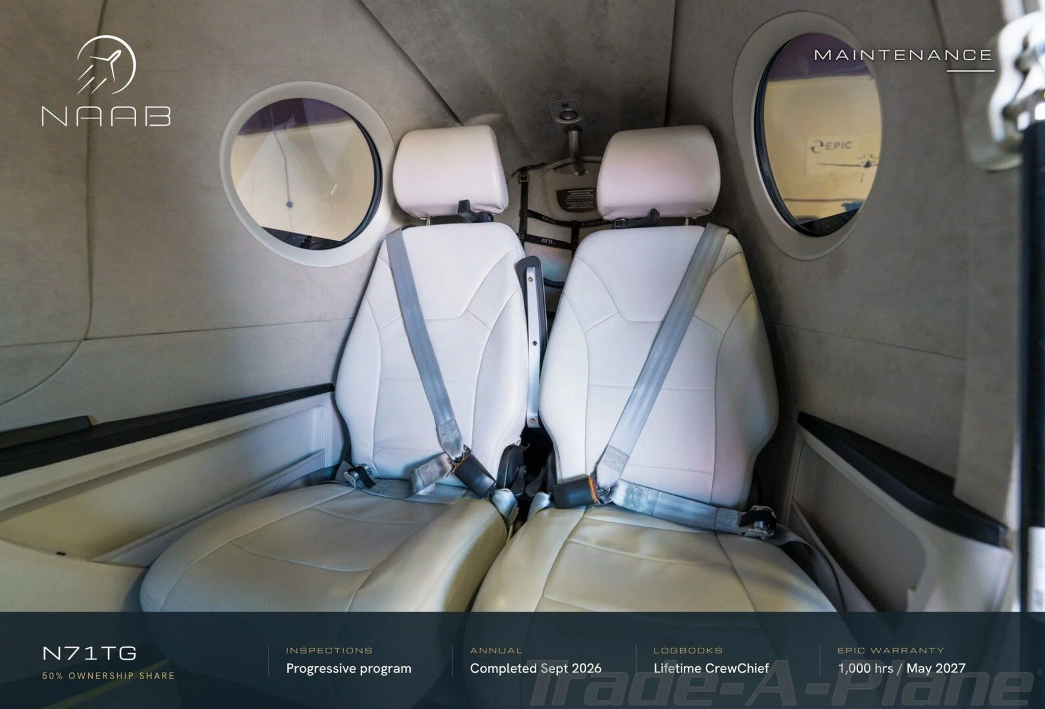 Cabin interior of a 2022 EPIC E1000.