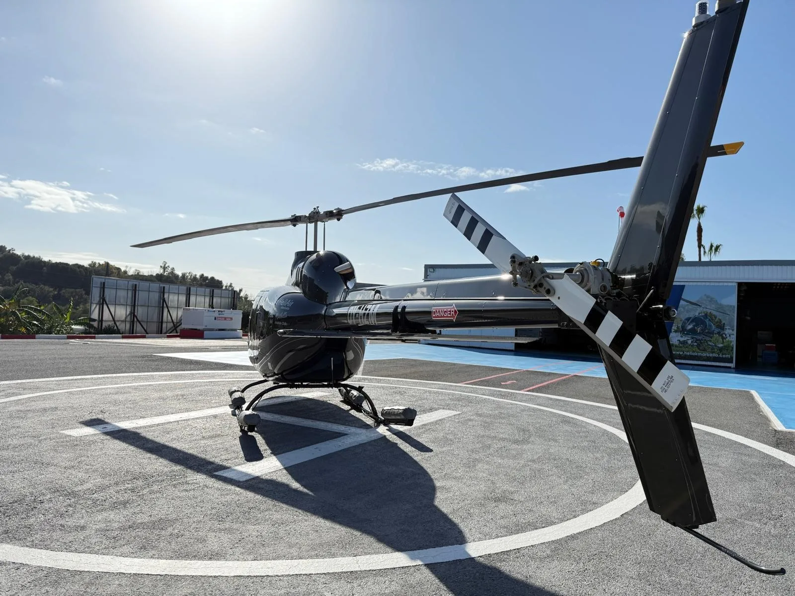 Exterior view of a 2018 BELL 505 JET RANGER X, OY-HZM.