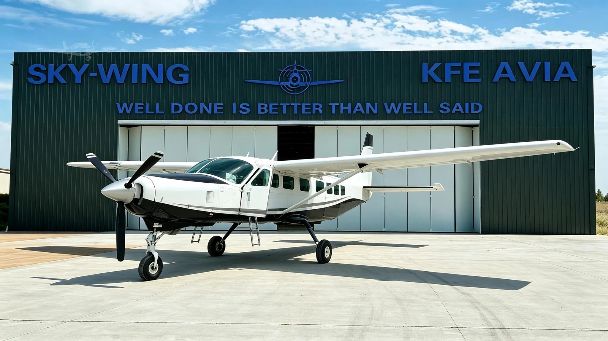 Exterior view of a 2012 CESSNA CARAVAN 208B GRAND.