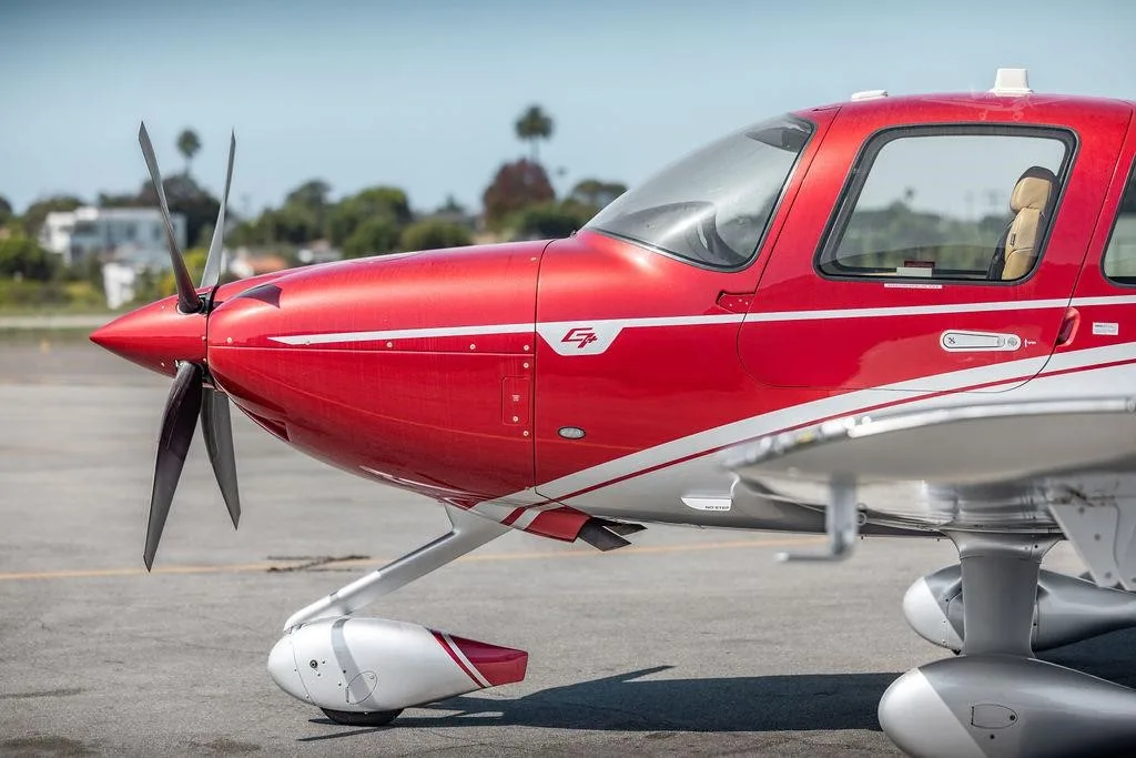 Exterior view of a 2026 CIRRUS SR22-G7+ TURBO GTS, N917JH.