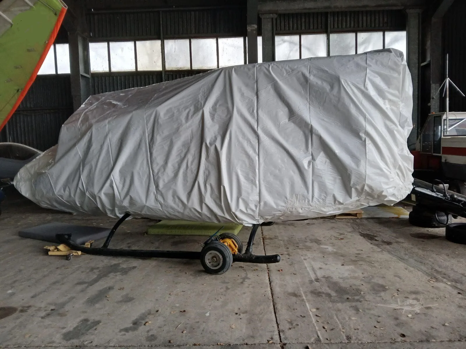 Exterior view of a 1985 BELL 412.