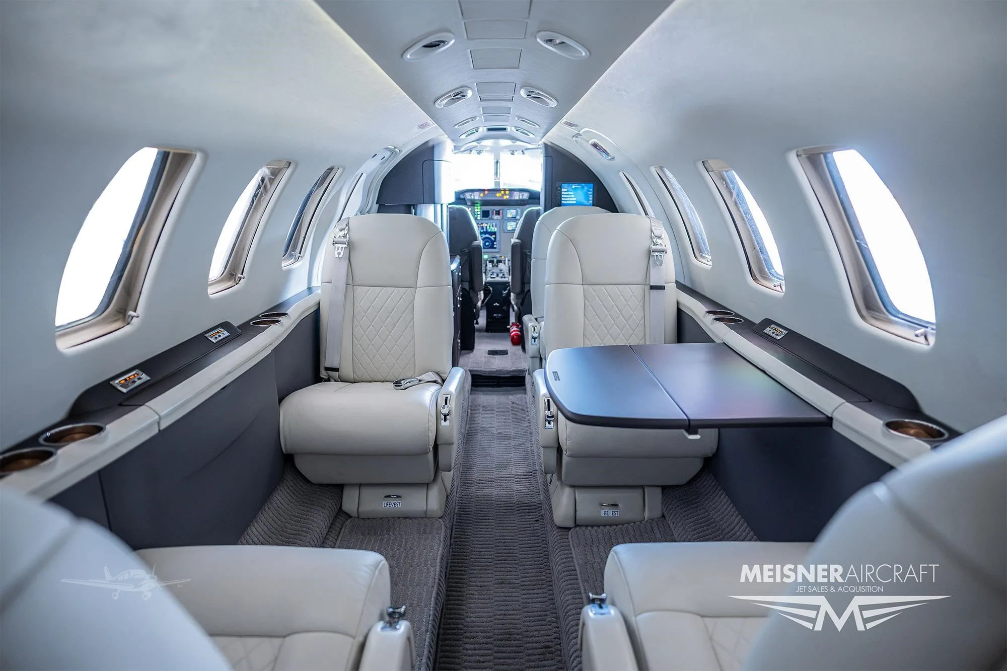 Cabin interior of a 2007 CESSNA CITATION ENCORE+.