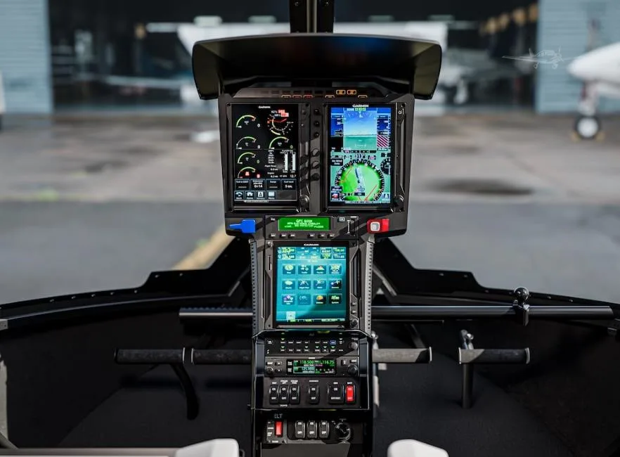 Avionics suite of a 2027 ROBINSON R66 NXG.