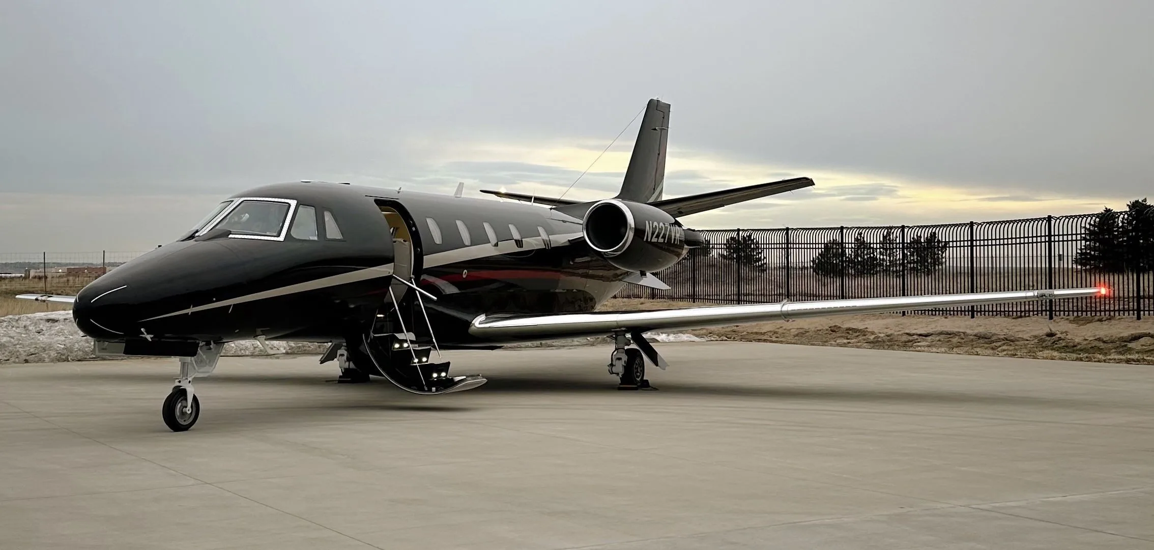 Cabin interior of a 2002 Cessna CITATION EXCEL.