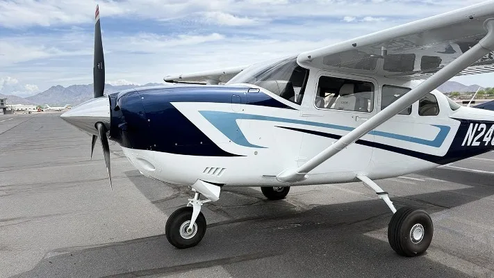 Exterior view of a 2026 Cessna T206H.