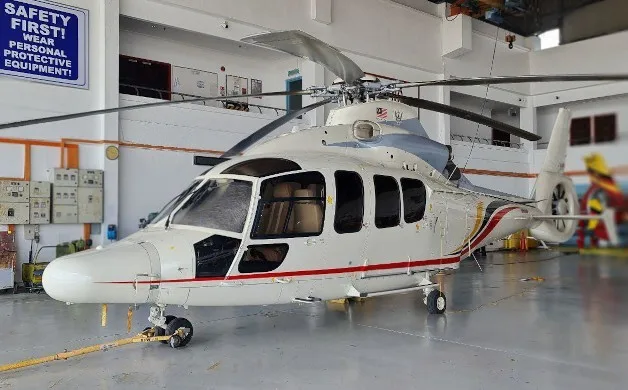 Marketing image of a 2013 Eurocopter EC155.
