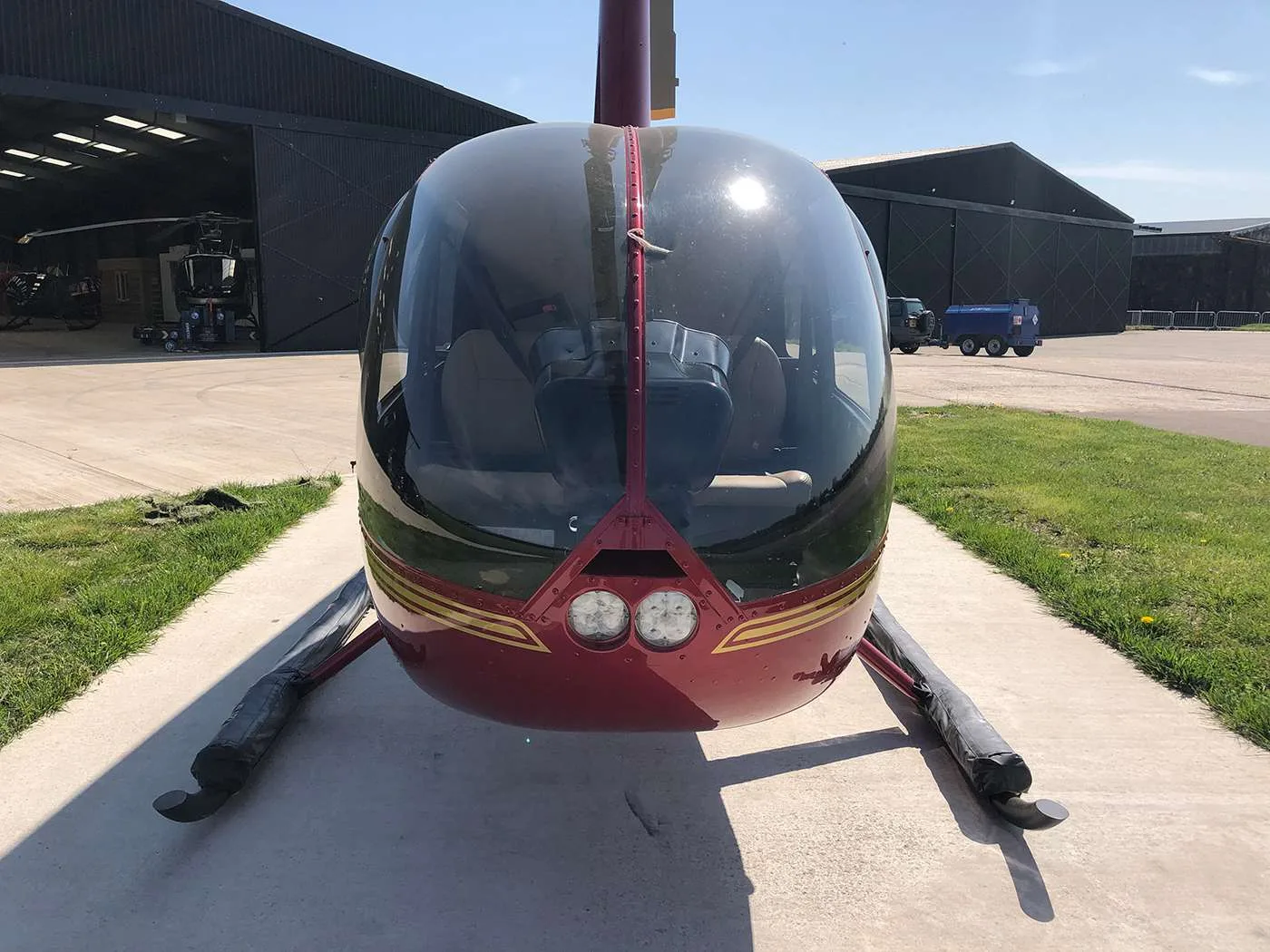 Exterior view of a 2005 Robinson R44 Raven II Clipper.