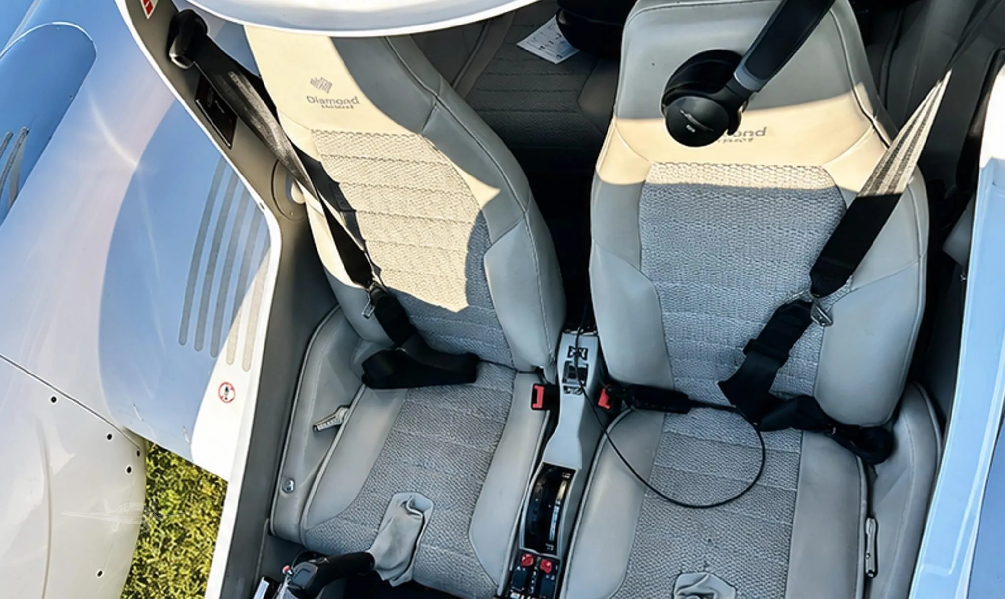 Cabin interior of a 2017 DIAMOND DA42 NG.
