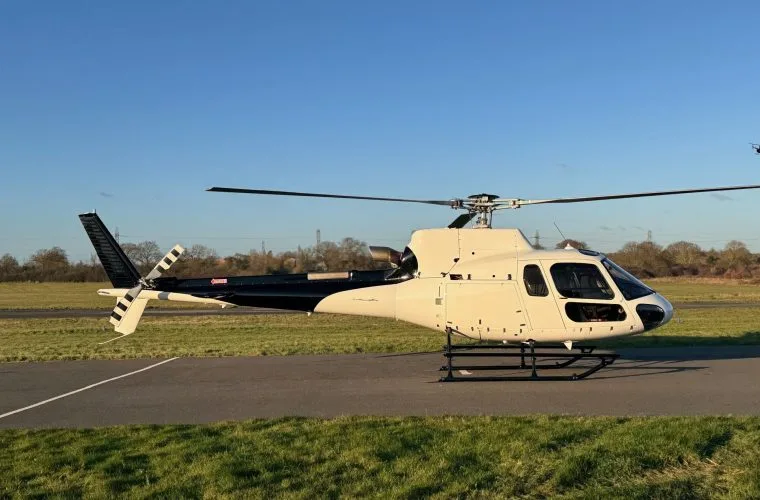 Exterior view of a 2003 Eurocopter AS350-B3.