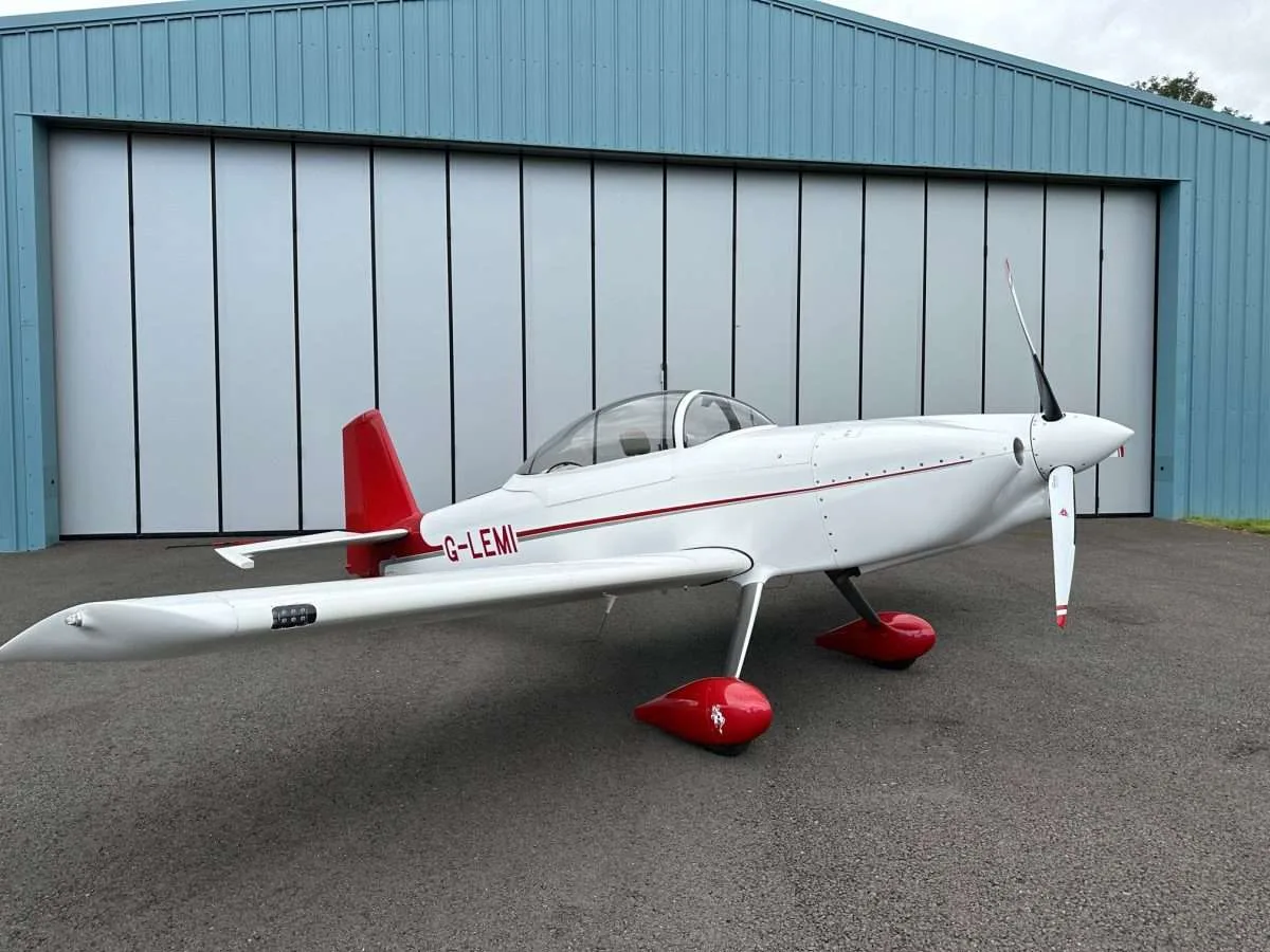 Exterior view of a 2015 Vans RV8.