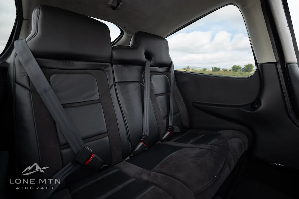 Cabin interior of a 2021 Cirrus SR22T G6 GTS.