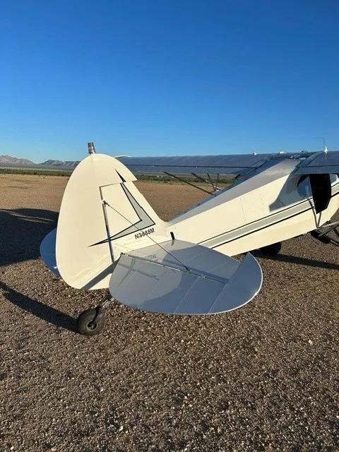 Exterior view of a 1946 Piper PA-12. Complete Rebuild. N3688M (Arizona) $195,000, N3688M.