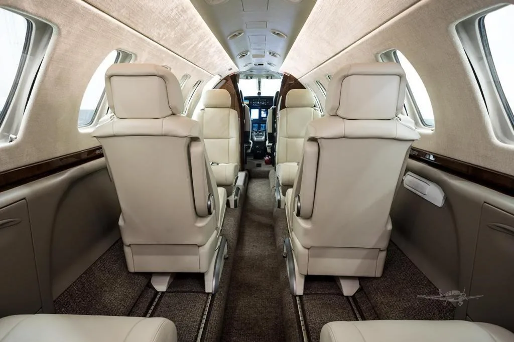 Cabin interior of a 2018 CESSNA CITATION CJ3+.