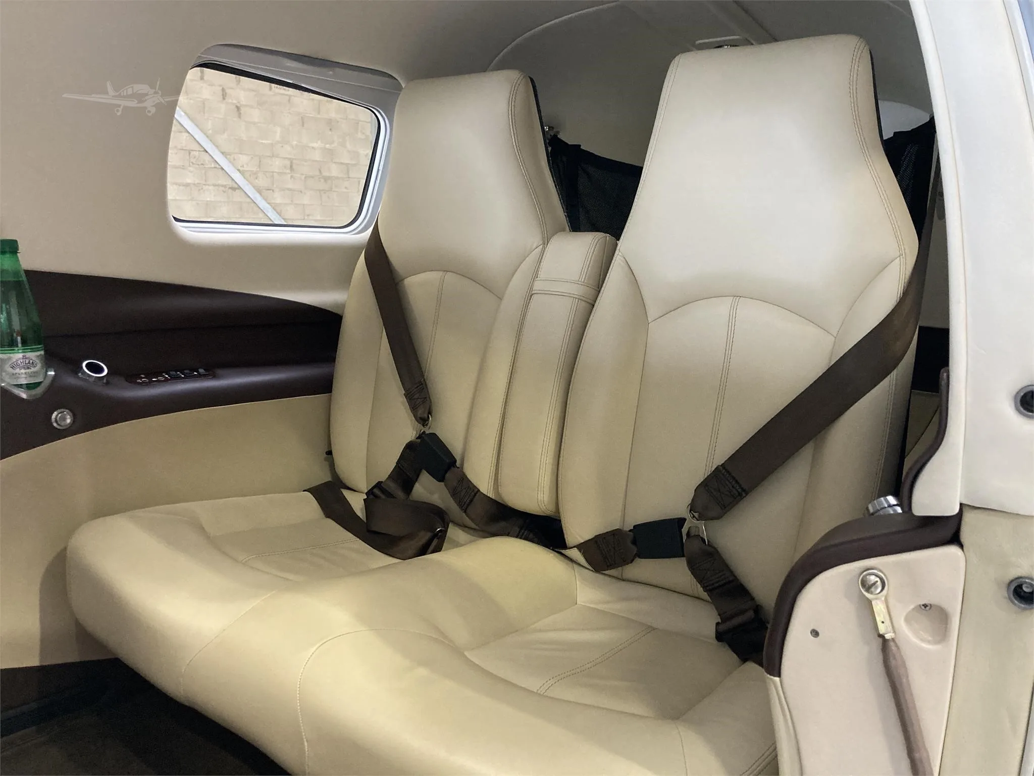 Cabin interior of a 2016 PIPER M350.