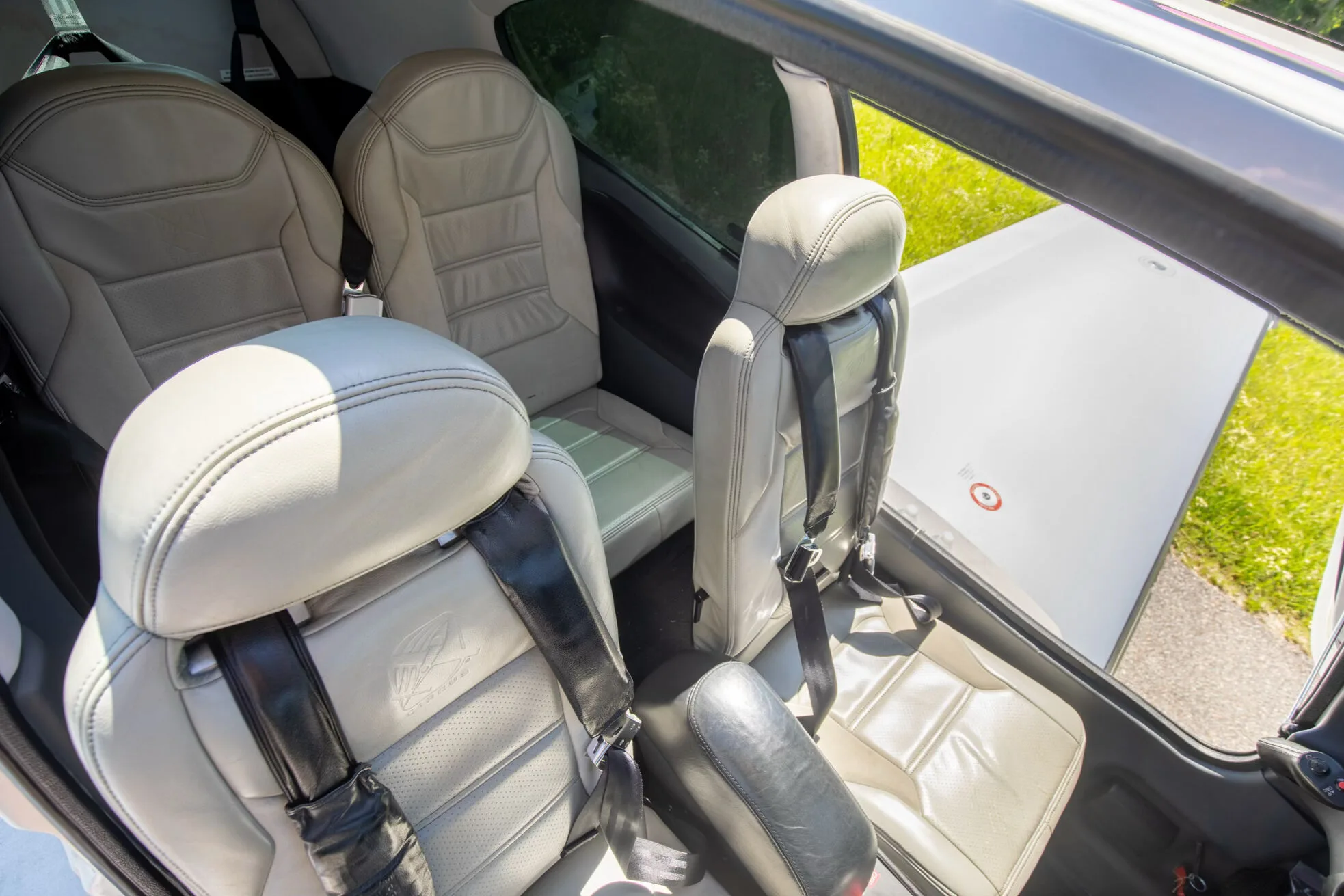 Cabin interior of a 2011 Cirrus SR22-G3 TURBO.