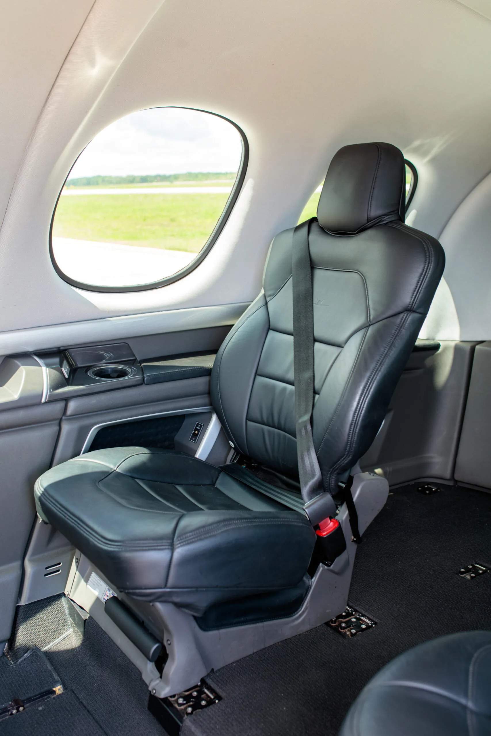 Cabin interior of a 2019 Cirrus SF50-G2 Elite.