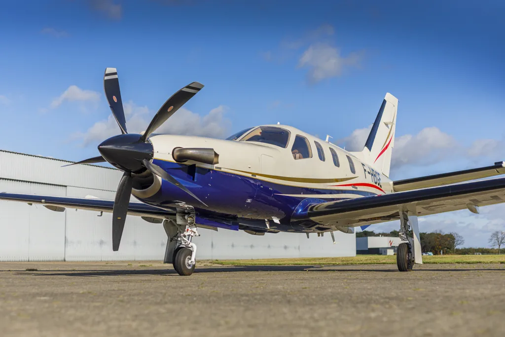Exterior view of a 2008 Daher.