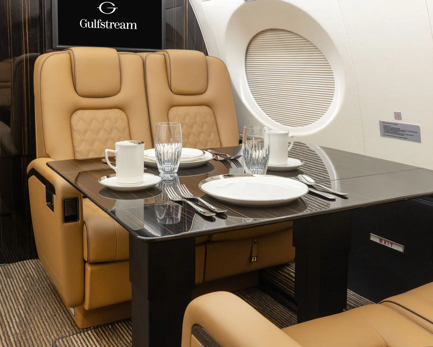 Cabin interior of a Gulfstream G500 –.