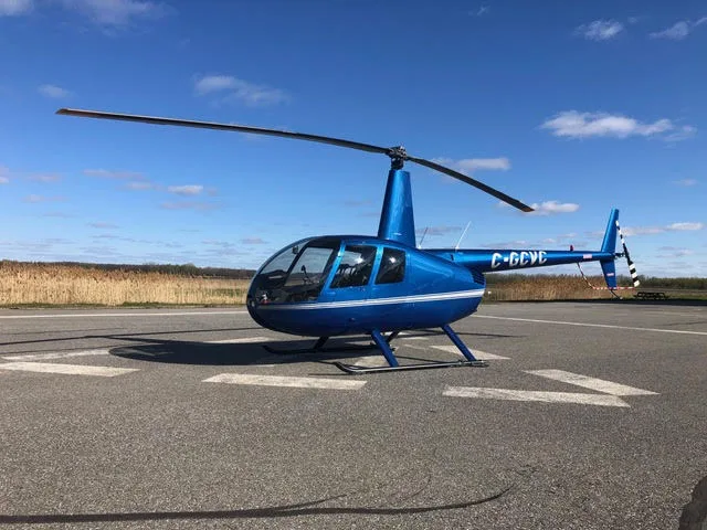 Exterior view of a 2003 Eurocopter AS350 B2.