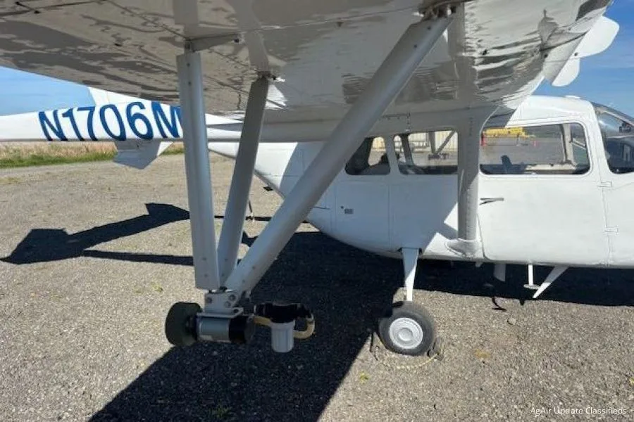 Exterior view of a 1970 Cessna Skymaster.